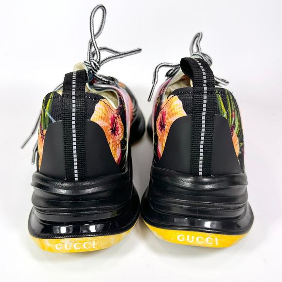 Gucci Technical Knit Floral Run Sneaker - Men’s 10 - Picture 5 of 8